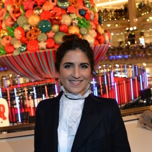 Géraldine Nakache - L'auteure-compositrice-interprète américaine B. Ditto donne le coup d'envoi du noël "Spectacular Spectacular" des Galeries Lafayette à Paris, France, le 8 novembre 2017. © Veeren/Bestimage