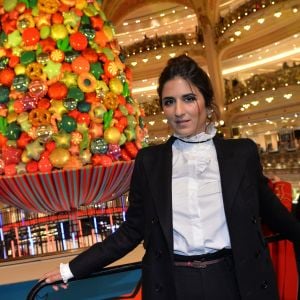 Géraldine Nakache - L'auteure-compositrice-interprète américaine B. Ditto donne le coup d'envoi du noël "Spectacular Spectacular" des Galeries Lafayette à Paris, France, le 8 novembre 2017. © Veeren/Bestimage