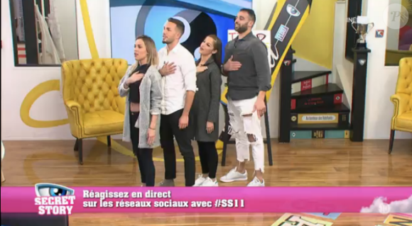 Secret Story 11, la quotidienne du 10 novembre 2017 sur NT1.