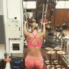 Lindsey Vonn s'entraîne dur en vue des JO de Pyeongchang 2018. Photo Instagram octobre 2017.