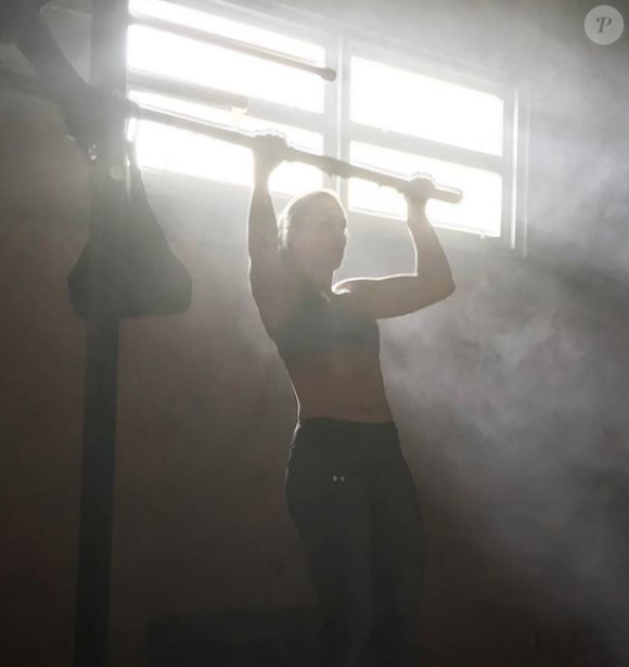 Lindsey Vonn s'entraîne dur en vue des JO de Pyeongchang 2018. Photo Instagram octobre 2017.