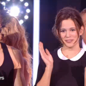 La belle Lucie Lucas dans "DALS8" le 11 novembre 2017.