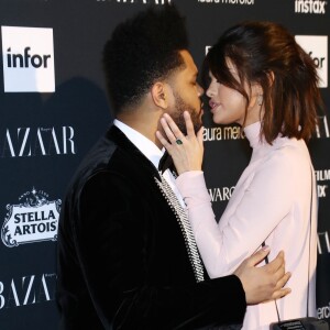 The Weeknd et Selena Gomez à la soirée Harper's Bazaar Icons au Plaza Hotel le 8 septembre 2017 à New York