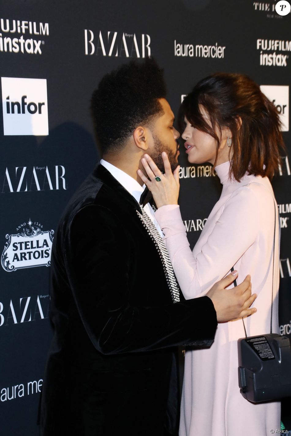 The Weeknd Et Selena Gomez à La Soirée Harpers Bazaar Icons Au Plaza Hotel Le 8 Septembre 2017 5111