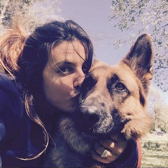 Laëtitia Milot et sa chienne Jaï, Instagram, 2017