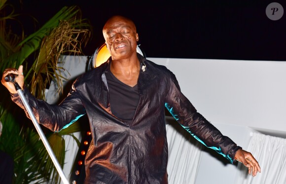 Le chanteur Seal - Soirée de gala "The Harmonist" au Club Albane lors du 70ème Festival International du Film de Cannes, France, le 22 mai 2017. © Giangarlo Gorassini/Bestimage