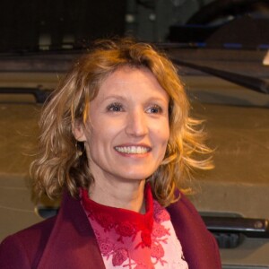 Exclusif - Alexandra Lamy lors de l'avant-première du film "L'Embarras du choix" à l'UGC De Brouckère à Bruxelles en Belgique le 27 février 2017.
