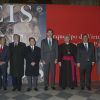 Le roi Felipe VI d'Espagne visitait le 14 novembre 2017 l'exposition 'Cisneros. Arquetipo de Virtudes. Espejo de Prelados' à Toledo en Espagne, tandis que la reine Letizia se trouvait au Mexique à l'occasion d'un sommet sur le cancer.