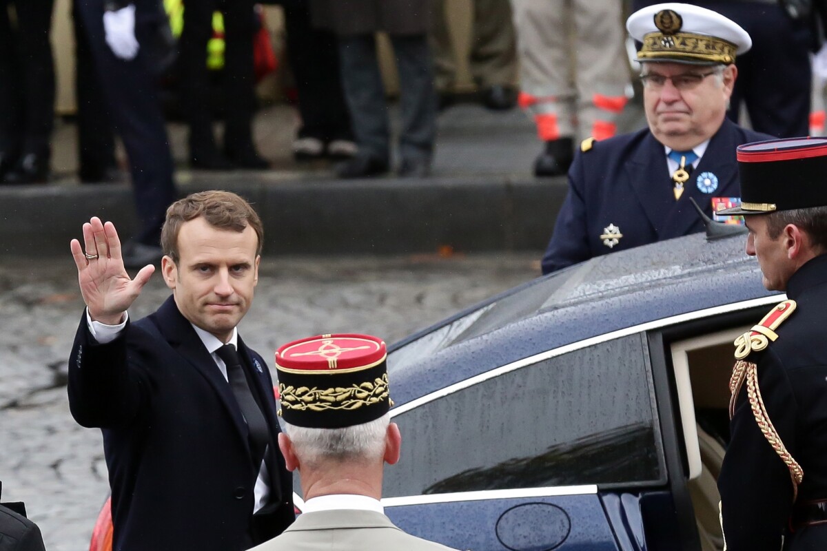 Vidéo : Le Président de la République, Emmanuel Macron lors de la ...