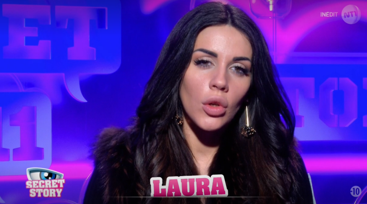 Photo : Laura lors de la quotidienne de "Secret Story 11" (NT1