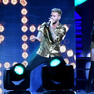 Exclusif - M. Pokora (Matt Pokora) - Émission "La chanson de l'année fête la musique" dans les arènes de Nîmes, diffusée en direct sur TF1 le 17 juin 2017. © Bruno Bebert/Bestimage