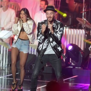 Exclusif - Matt Pokora (M. Pokora) - Enregistrement de l'émission "Les Années Bonheur" n°76 à Saint-Denis le 7 mars 2017.