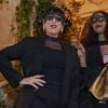 Rossy de Palma et sa fille Luna - Bal masqué DIOR au Palais des ducs de Santoña. Madrid, le 22 novembre 2017.