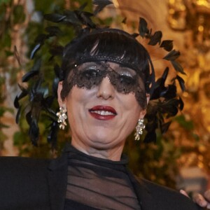 Rossy de Palma et sa fille Luna - Bal masqué DIOR au Palais des ducs de Santoña. Madrid, le 22 novembre 2017.