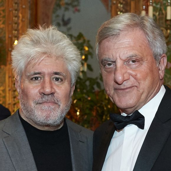Pedro Almodovar et Sidney Toledano - Bal masqué DIOR au Palais des ducs de Santoña. Madrid, le 22 novembre 2017.