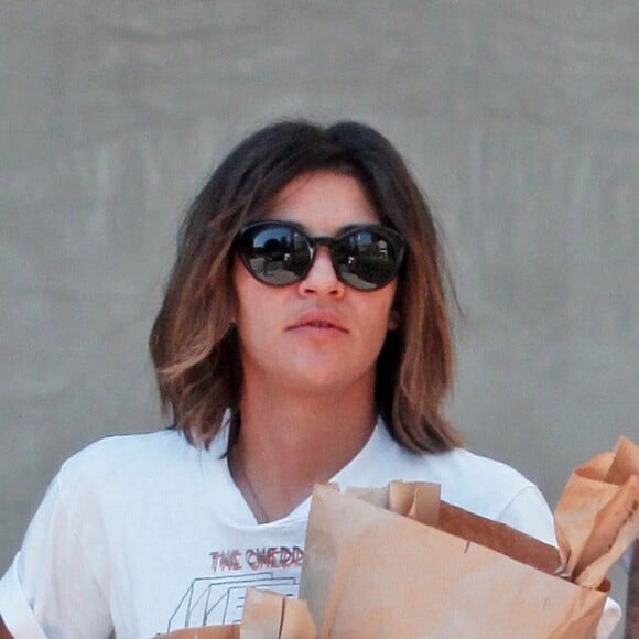 Exclusif - Ed Westwick et Jessica Szohr vont faire des courses a Hollywood, le 1er septembre 2013.
