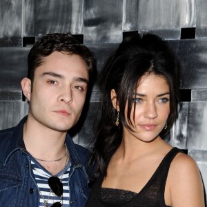 Ed Westwick et Jessica Szohr à la soirée "Big Game Big Give", à Miami le 6 février 2010.