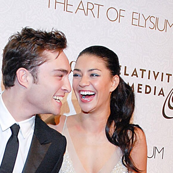 Ed Westwick et Jessica Szohr assitent à The Art of Elysium's Annual HEAVEN Gala, à Beverly Hills, le 16 janvier 2010.