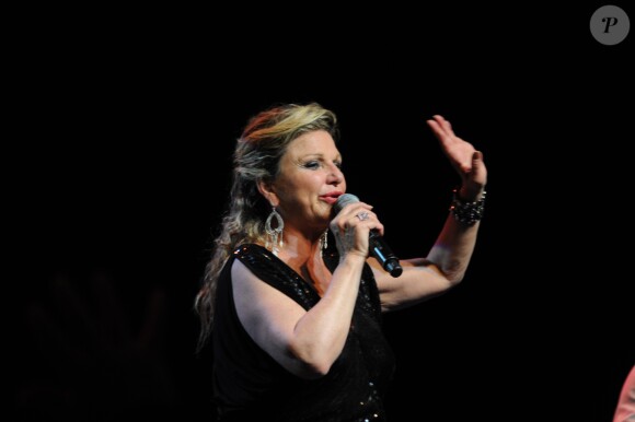 Jeane Manson et sa fille Shirel en concert à Paris le 7 juin 2016.