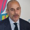 Matt Lauer à l'exposition des Rolling Stones à New York, le 15 novembre 2016