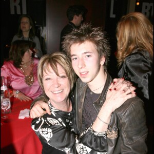 Exclusif - Alice Dona et Jordy - Soirée RTL pour  fêter les "30 ans des Grosses têtes" à la Tour Eiffel, le 5 avril 2007 à Paris.