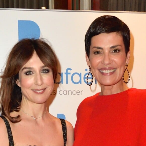Exclusif - Elsa Zylberstein et Cristina Cordula - Soirée de gala caritative pour le lancement du futur "Institut Rafaël" (Maison de l'après Cancer) au Pavillon d'Armenonville à Paris le 2 décembre 2017. © Erez Lichtfeld/Bestimage