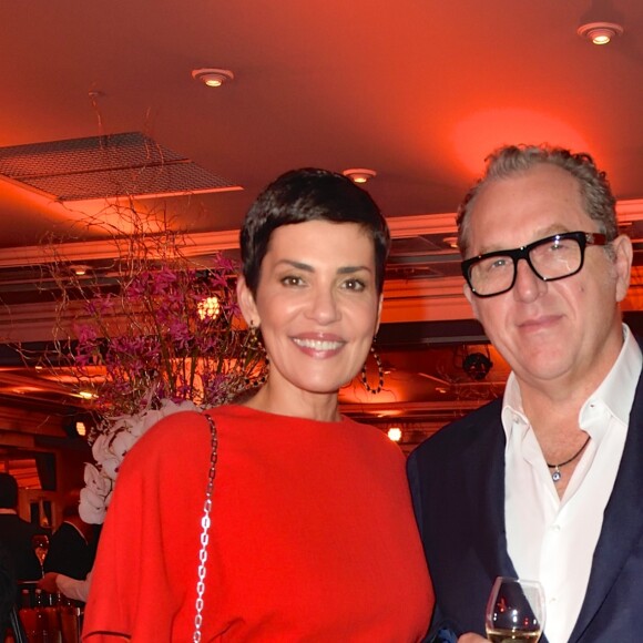 Exclusif - Cristina Cordula et son mari Frédéric Cassin - Soirée de gala caritative pour le lancement du futur "Institut Rafaël" (Maison de l'après Cancer) au Pavillon d'Armenonville à Paris le 2 décembre 2017. © Erez Lichtfeld/Bestimage