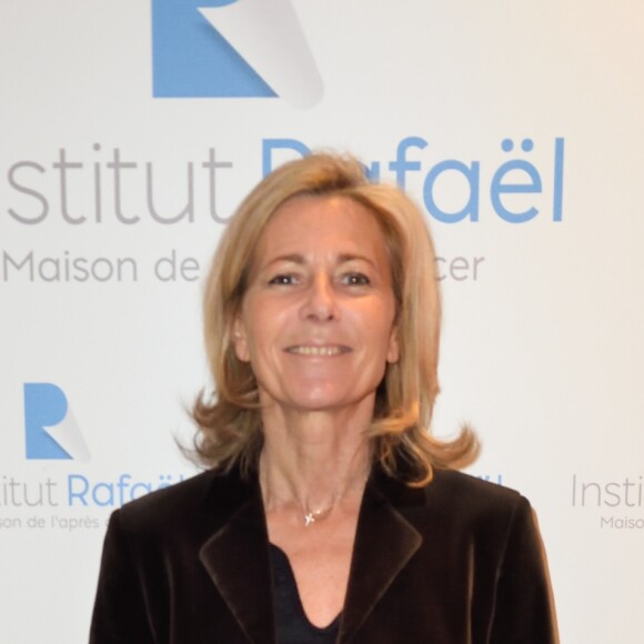 Exclusif - Claire Chazal - Soirée de gala caritative pour le lancement du futur "Institut Rafaël" (Maison de l'après Cancer) au Pavillon d'Armenonville à Paris le 2 décembre 2017. © Erez Lichtfeld/Bestimage