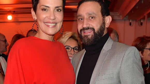 Cristina Cordula, avec Cyril Hanouna et son mari : Sublime en rouge pour un gala