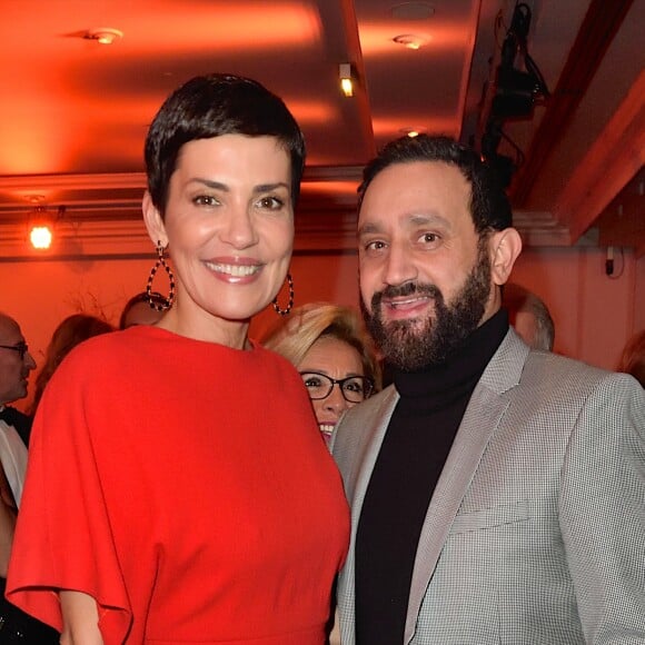 Exclusif - Cristina Cordula et Cyril Hanouna - Soirée de gala caritative pour le lancement du futur "Institut Rafaël" (Maison de l'après Cancer) au Pavillon d'Armenonville à Paris le 2 décembre 2017. © Erez Lichtfeld/Bestimage