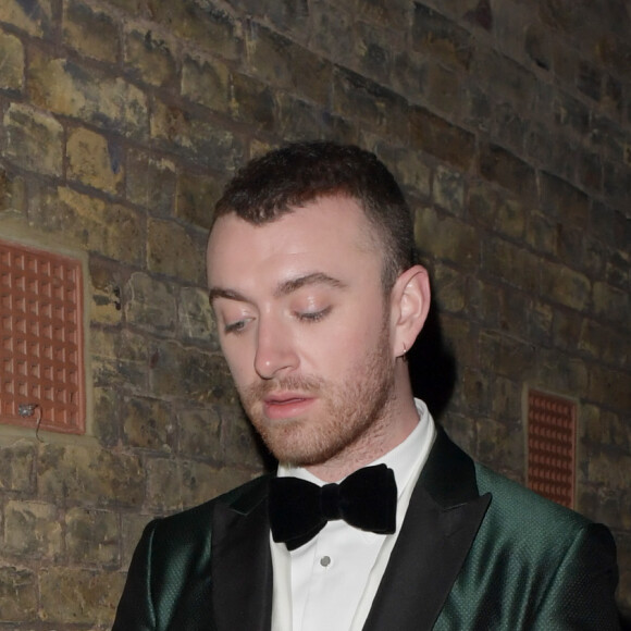 Sam Smith - Les célébrités arrivent aux Fashion Awards 2017 au Royal Albert Hall à Londres, le 4 décembre 2017