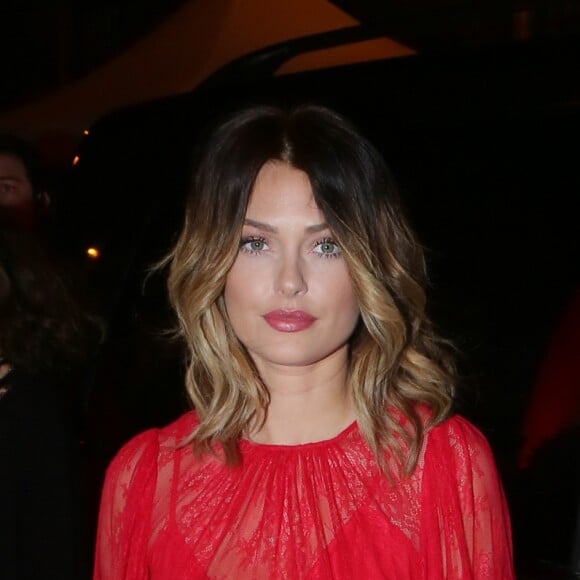 Caroline Receveur - Arrivées au dîner L'Oréal au restaurant "Le Grand Colbert" lors de la fashion week à Paris, le 5 mars 2017. © CVS/Veeren/Bestimage