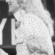 Johnny Hallyday et Sylvie Vartan sur le plateau de l'émission "Show Sylvie Vartan", le 15 janvier 1975 © Bernard Leguay via Bestimage