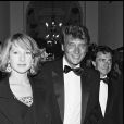 Johnny Hallyday et Nathalie Baye au Festival de Cannes en 1984.