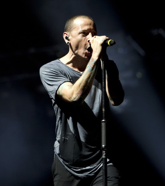 Linkin Park à Amsterdam, le 7 novembre 2014.
