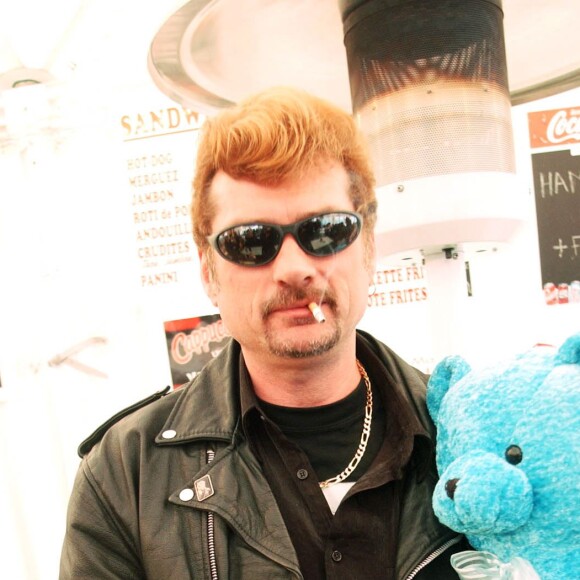 "JOHNNY HALLYDAY" SOSIES A LA FOIRE DU TRONE A PARIS "PLAN SERRE"18/04/2002 - 