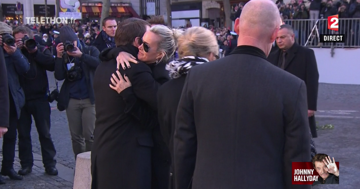 Laeticia Hallyday, Emmanuel Macron Obsèques de Johnny Hallyday en l