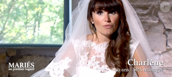 Charlène et Floriant se sont mariés dans "Mariés au premier regard" sur M6. Le 13 novembre 2017.