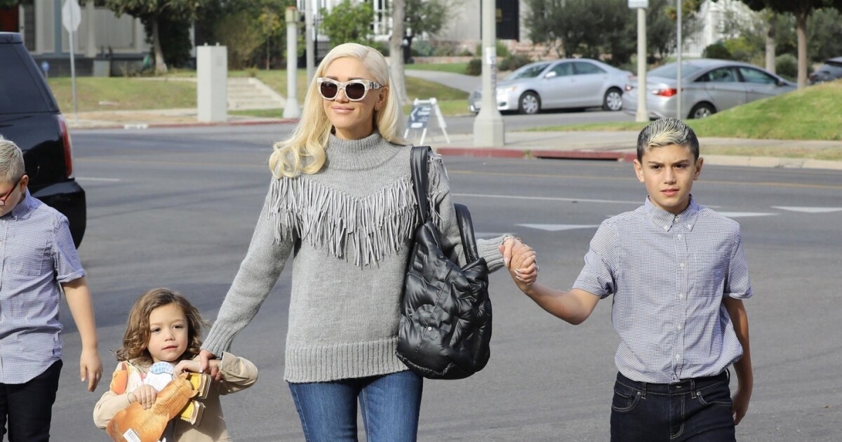 Gwen Stefani Son fils de 11 ans exige du Gucci pour Noël Purepeople