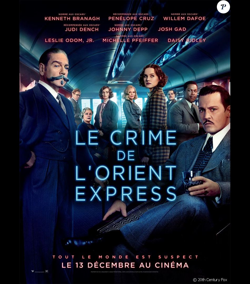 Affiche Du Film Le Crime De L Orient Express Purepeople