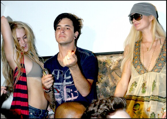 Exclu - Lindsay Lohan et Paris font la fête à Coachella, en Californie, en 2007