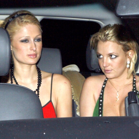 Britney Spears et Paris Hilton vont à la boite Hyde à Hollywood, en 2006