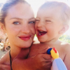 Candice Swanepoel et son fils Anacã sur une photo publiée sur Instagram le 15 décembre 2017