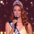 Miss Nord-Pas-De-Calais : Maëva Coucke demi-finaliste - Concours Miss France 2018. Sur TF1, le 16 décembre 2017.