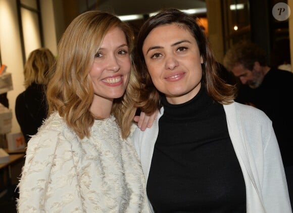 Semi-exclusif - Lilou Fogli et sa soeur Marion - Lancement du parfum "L'Emotion" par L. Fogli et ses filles, Lilou et Marion, toutes trois co-créatrices de la marque Château Berger Cosmétiques à Paris le 19 décembre 2017. © Veeren/Bestimage