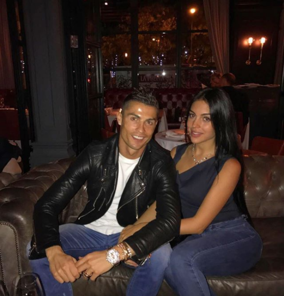 Cristiano Ronaldo et Georgina Rodriguez, photo Instagram le 25 novembre 2017