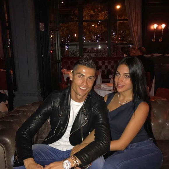 Cristiano Ronaldo et Georgina Rodriguez, photo Instagram le 25 novembre 2017