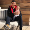 Cristiano Ronaldo avec sa petite Eva, photo Instagram du 28 novembre 2017