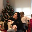 Georgina Rodriguez, compagne de Cristiano Ronaldo, passant les fêtes avec des proches, photo Instagram du 19 décembre 2017