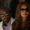 Jermaine Dupri et Janet Jackson au défilé Versace à Milan, le 21 juin 2008